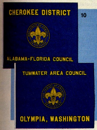 District Flag and Council Flag