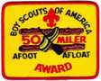 50 Miler cloth patch