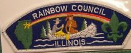 Rainbow Council Shoulder Patch insignia