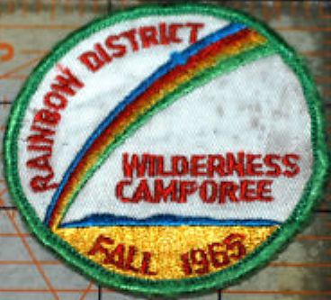local District camporee participation patch