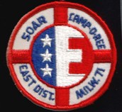 Project SOAR camporee patch from a Council in Michigan