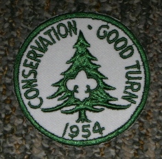1954 National Conservation Good Turn patch