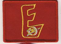 Generic Exploring emblem for the red jac-shirt