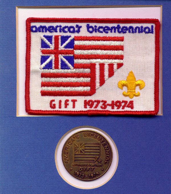GIFT Emblem and coin 1973-74
