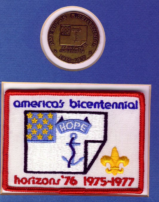 GIFT Horizons emblem and coin (1975-77)