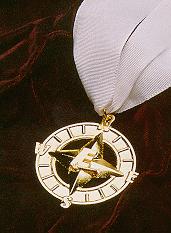 the Explorer GOLD Award medallion