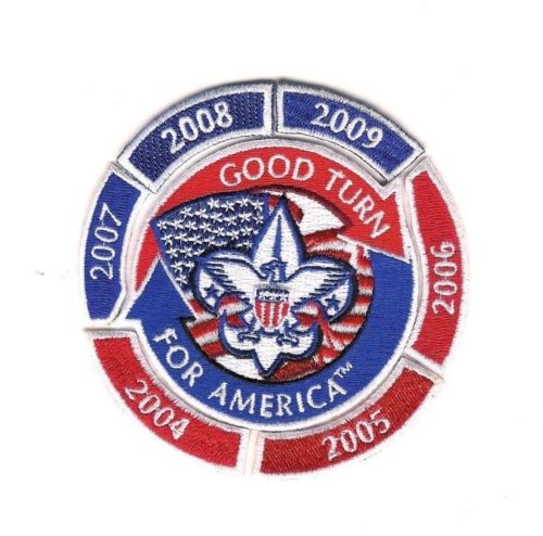 Good Turn for America central patch and segments