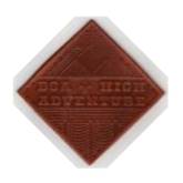 High Adventure leather emblem