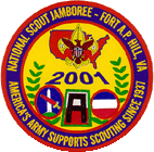 BSA-Military Support Jamboree emblem