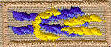 Merit Medal square knot emblem