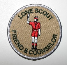 NEW Lone Scout Friend and Counselor emblem