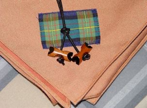 Wood Badge beads and neckerchief