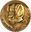 The medallion for the Young American Award