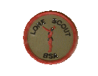 Old Lone Scouting BSA shoulder patch emblem