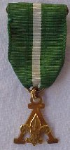 Scouters' Training Award medal